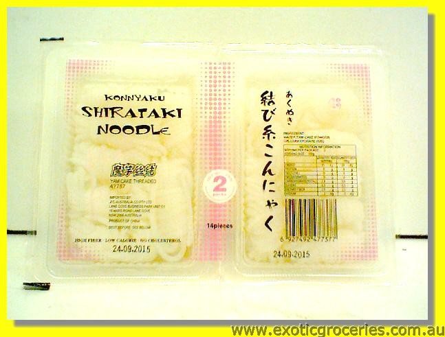 Shirataki Noodle Konnyaku (Yam Cake Threaded) 2packs