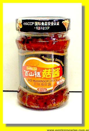 Authentic Szechuan XO Mushroom Sauce
