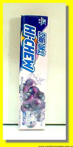 Hi-Chew Grape Flavour Soft Candy