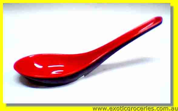 Red Black Spoon 12.5cm