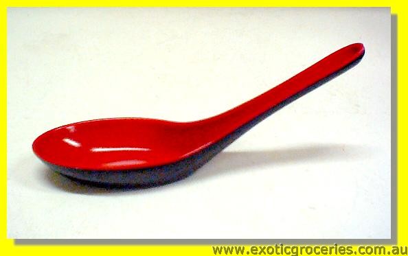 Red Black Spoon