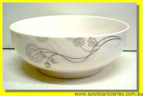 Korean Style Ceramic Bowl 8\"