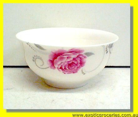 Ceramic Rose Bowl 4.5\"