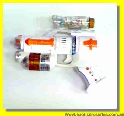 Space Musical Projector Toy Gun with Candy