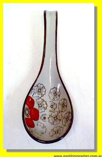 Ceramic Blossom Spoon 18cm