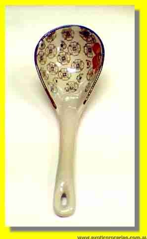 Cermaic Blossom Spoon Large