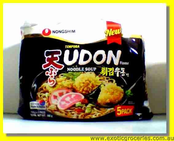 Tempura Udon Noodle Soup 5packs
