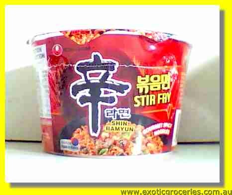 Shin Ramyun Stir Fry Bowl Noodle