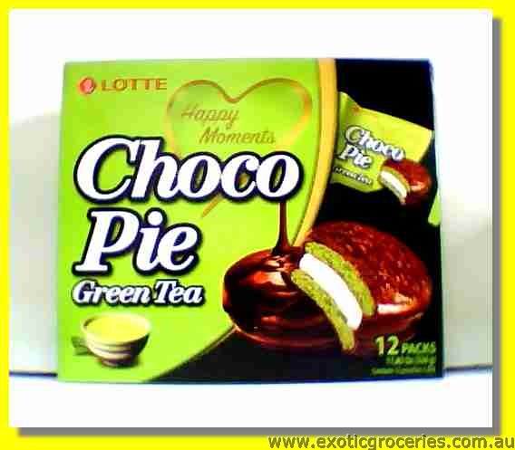 Choco Pie Green Tea Flavour 12packs