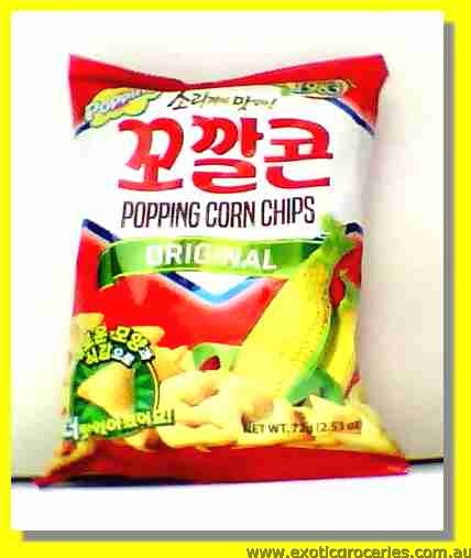 Popping Corn Chips Original Flavour