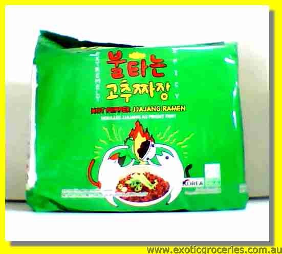 Hot Pepper Jjajang Ramen 5packs