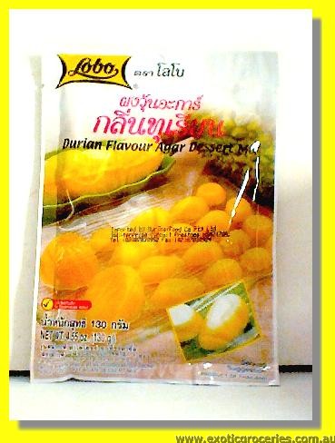 Durian Flavour Agar Dessert Mix