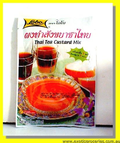 Thai Tea Custard Mix