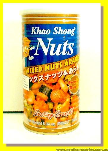 Mixed Nuts Arare Crackers