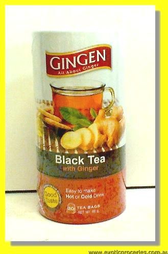 Black Tea with Ginger 20teabags