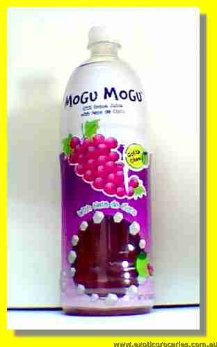 Mogu Mogu Grape Juice with Nata De Coco