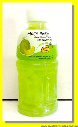 Mogu Mogu Melon Flavoured Drink with Nata De Coco