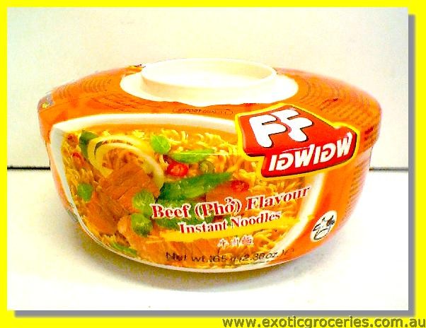 Instant Bowl Noodle - Beef flavour