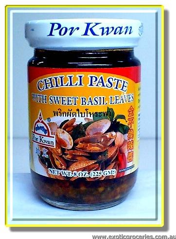 Chilli Paste With Sweet Basil Leaves
