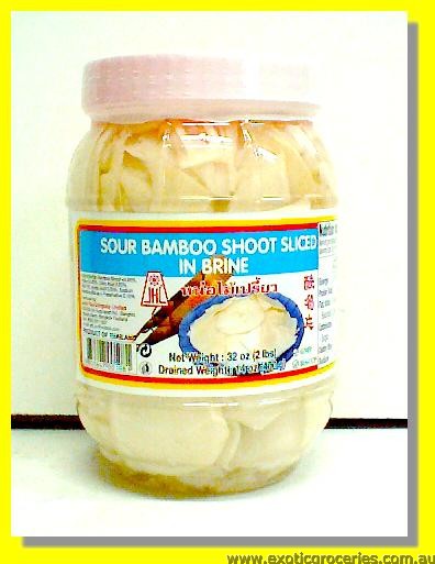 Sour Bamboo Shoot Sliced in Brine