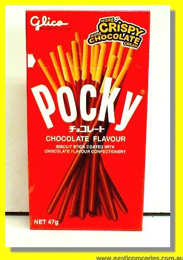 Pocky Chocolate Flavour Biscuit Sticks