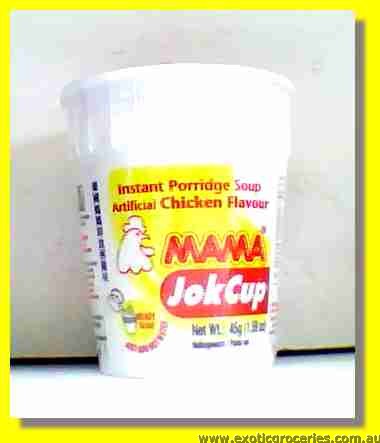 Jok Cup Instant Porridge Soup Artificial Chicken Flavour