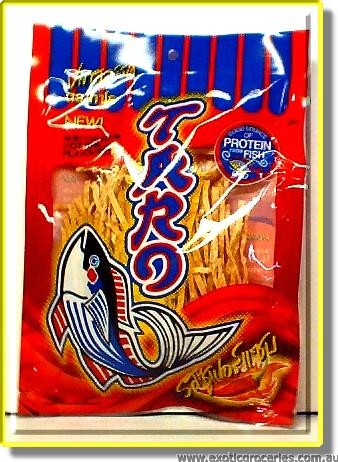 Taro Fish Snack Hot Chilli Flavour