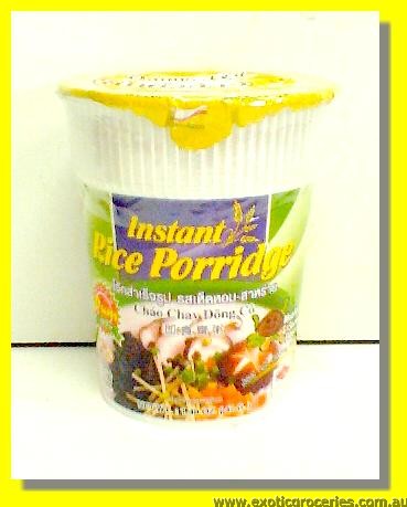 Instant Rice Porridge Mushroom & Seaweed Flavoured