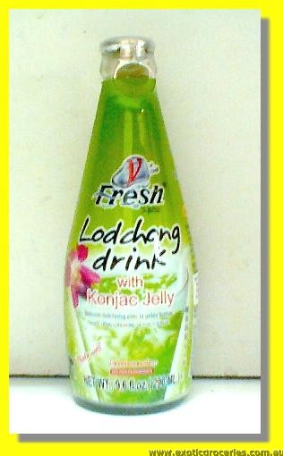 Lodchong Drink with Konjac Jelly