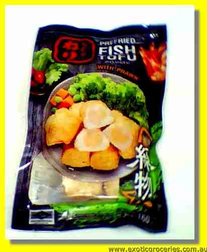 Frozen Prefried Fish Tofu with Prawn