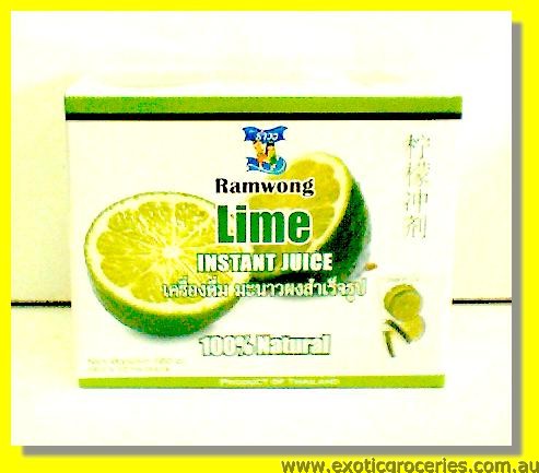 Lime Instant Juice 10pkts