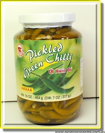 Pickled Green Chilli