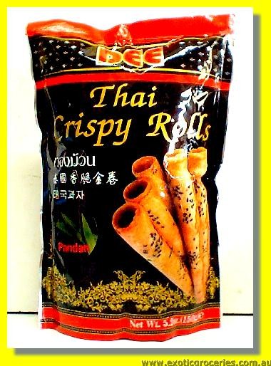 Thai Crispy Rolls Pandan Flavour