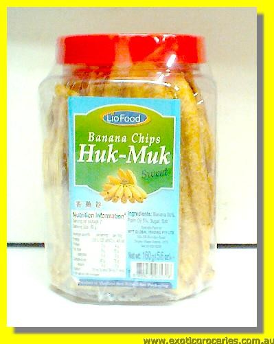 Sweet Banana Chips Huk-Muk