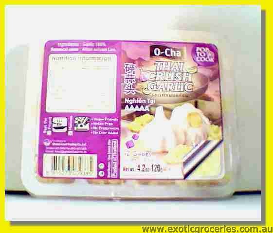 Frozen Thai Crushed Garlic Cubes 12pcs