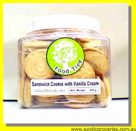 Sandwich Cookie with Vanilla Cream