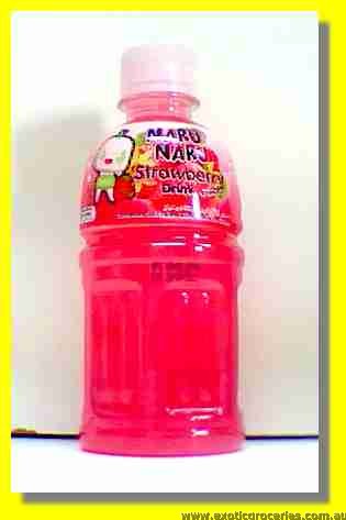 Strawberry Drink Juice with Nata De Coco