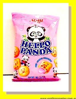 Hello Panda Biscuits with Strawberry Cream
