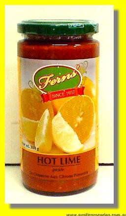 Hot Lime Pickle in Oil