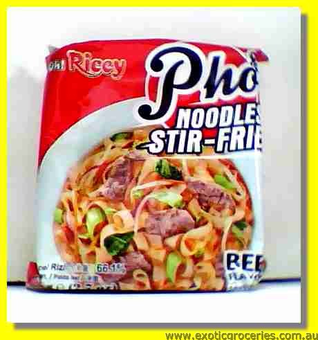 Oh Ricey Pho Noodle Stir Fried Beef Flavour