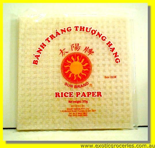 Vietnamese Rice Paper Square 22cm