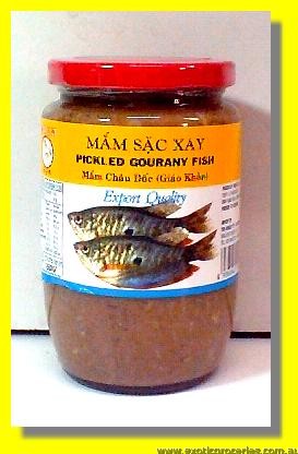 Pickled Gourany Fish Mam Sac Xay