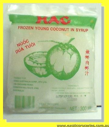 Frzoen Coconut Juice in Bag