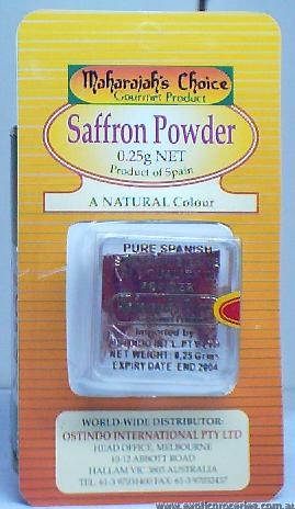 Pure Spanish Saffron Powder