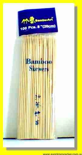 Bamboo Skewers 8"