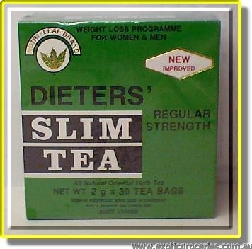 Dieters' Regular Strength Slim Tea