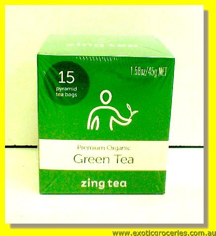 Premium Organic Green Tea 15teabags