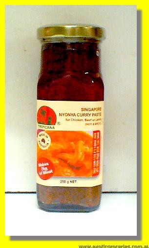 Singapore Nonya Curry Paste(for Chicken,Beef or Lamb Hot&Spicy)