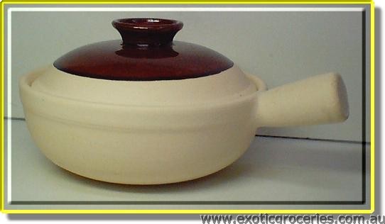 Clay Pot Single Handle 19cm