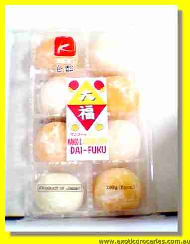 Mango & Custard Cream Dai Fuku 8pcs